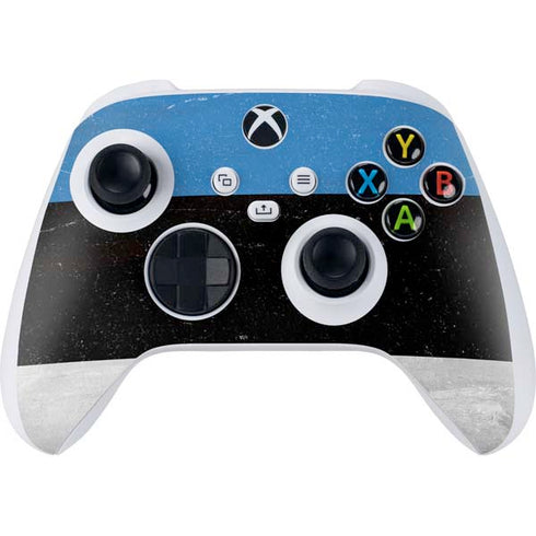 Estonia Flag Distressed Xbox Series S Controller Skin